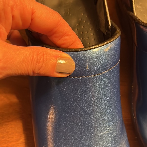 SANITA The  Original Danish Clogs Size 39 (US 8)-beautiful blue color - Picture 13 of 14